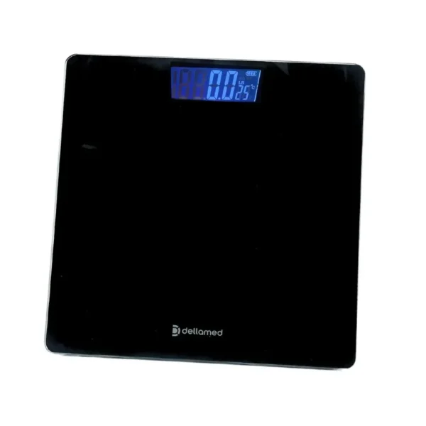 Balança Digital Smart Corporal Tela LED até 180Kg Dellamed Preta